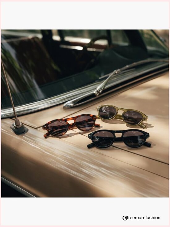Retro Oval Sunglasses - UV400 Protection for Women Cat Eye Shades main image 5